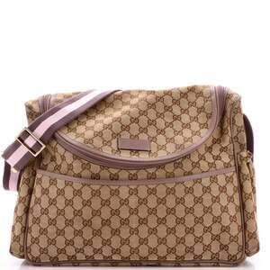 Gucci Diaper Crossbody Bag Gg Canvas #253768G98B